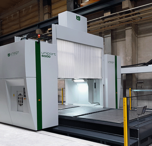 Uniport CNC machine | Machining of large parts Uniport CNC machine | Machining of large parts | Option caroussel turning station | unisign.com