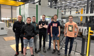 Factory tour technical students at Unisign