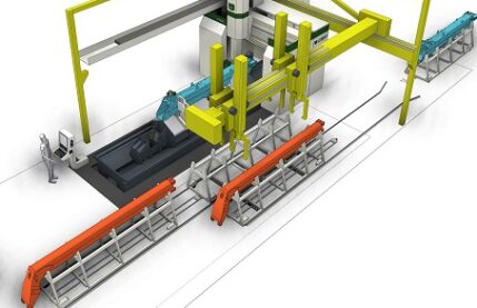 Uniport7000 CNC machine | Machining of beams and frames for cranes Uniport7000 CNC machine | Machining of beams and frames for cranes | Complete machining in one set-up | unisign.com