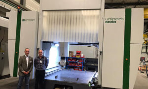 CNC machining-new portal brdige for Homag Kantentechnik