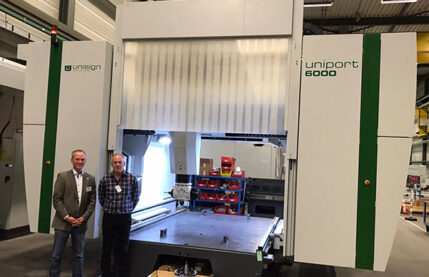 CNC machining-new portal brdige for Homag Kantentechnik