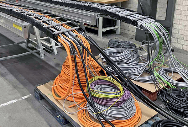 Preventive rewiring of CNC machines