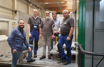UNIPORT7000 CNC Maschine | Grossteilbearbeitung bei Firma Kostwein | unisign.com