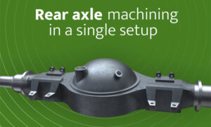 Innovation - rear axle machining