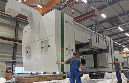 Relocation of Unisign CNC machines