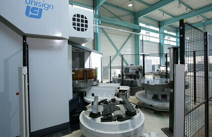 UNICOM6000 CNC Machining centre with pallet changer UNICOM6000 CNC Machine | Excellent view on all machining processes | Pallet changer for high output | unisign.com