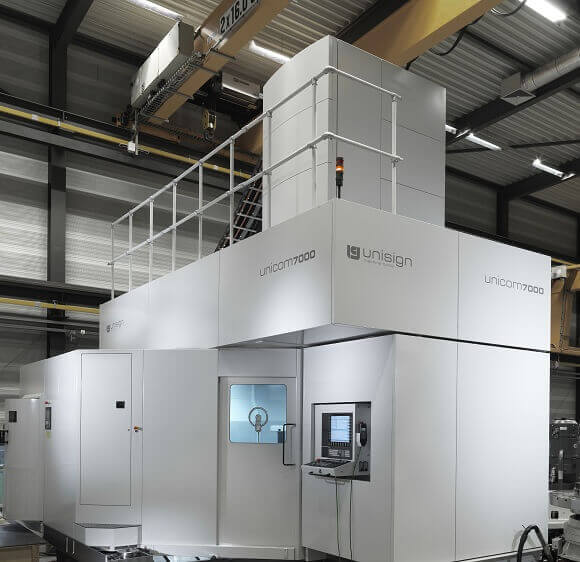 UNICOM7000 CNC Machine | Powerful turning with 5-axis machining UNICOM7000 CNC Machine | Powerful turning with 5-axis machining | Big workpieces | unisign.com
