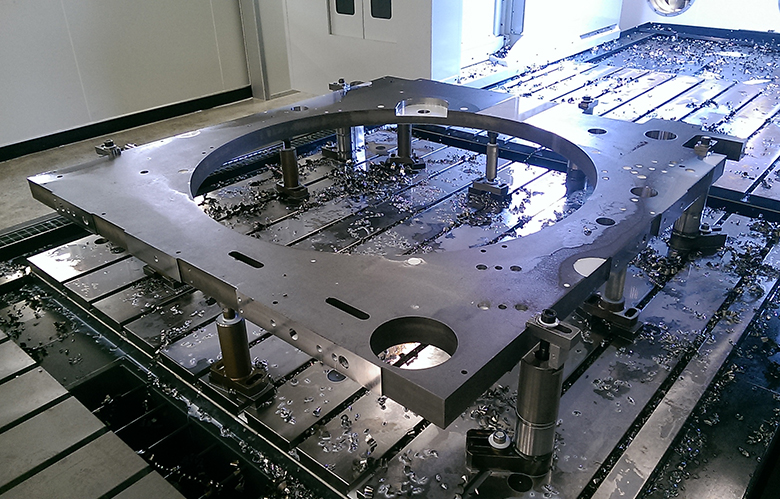 UNIPORT4000 CNC machine | Machining of steel constructions | Machining of welded constructions | unisign.com