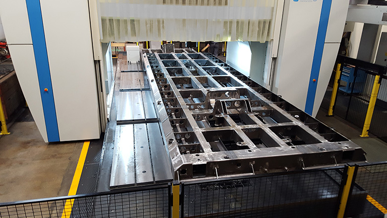 UNIPORT4000 CNC machine | Portal CNC machine | Heavy machining large components | unisign.com