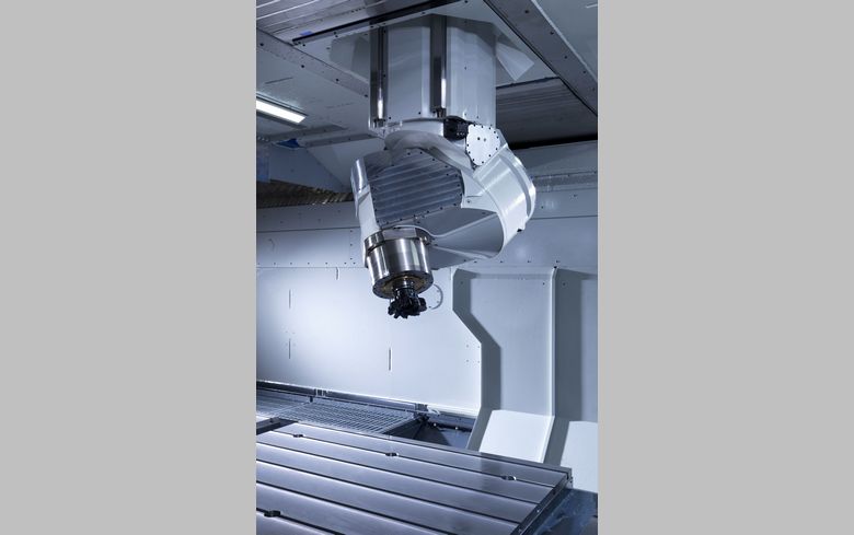 UNIPORT6000-HV CNC machine | Nutator machining head for truly flexible CNC machining | unisign.com