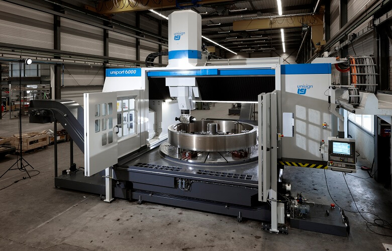 UNIPORT6000 CNC machine | Large part machining | Optional with carousel turning station | unisign.com