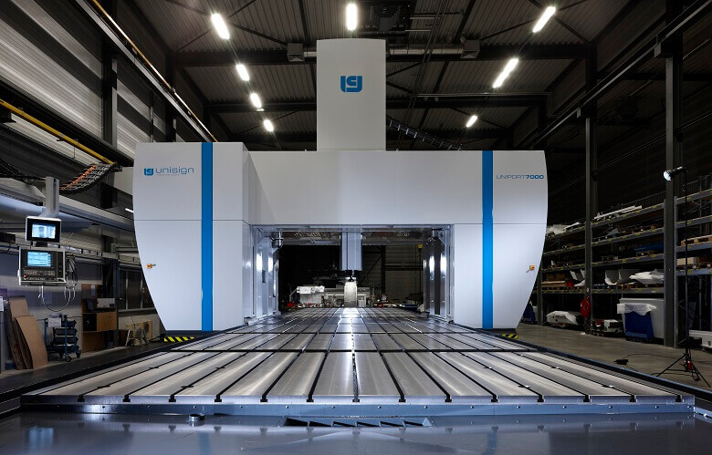 UNIPORT7000 CNC machine | Portal or gantry type CNC machine | 5-sided cnc machining | unisign.com