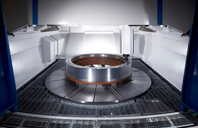 UNIPORT7000-MTC CNC machine | Carousel turning table | Also for wide diameter components | unisign.com