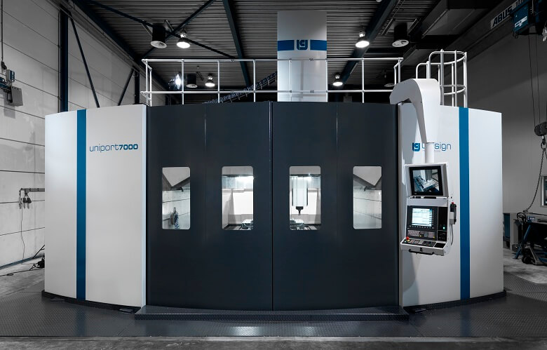 UNIPORT7000 CNC machine | 5-sided machining inside components | Superb accuracy | unisign.com