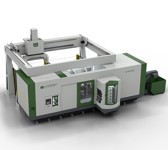 UNIAXLE CNC Machine | Highly efficient truck rear axle machining UNIAXLE CNC Machine | State-of-the-art truck rear axle machining | Innovative manufacturing | unisign.com